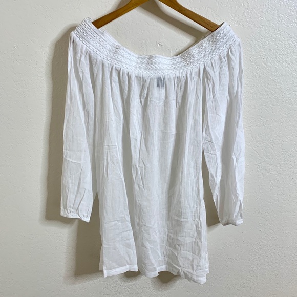 Laundry By Shelli Segal Other - Laundry by Shelli Segal Strapless Swim Coverup